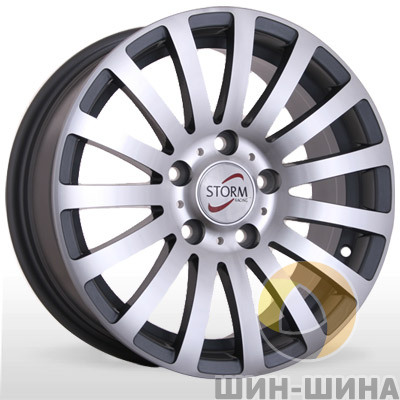 Диски F 317 GP (Gray Polished) Storm